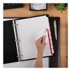 Avery Dennison Printable Index Dividers, 8 Tab, White, Pk50 11557